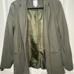 LC Lauren Conrad Sage Green Blazer